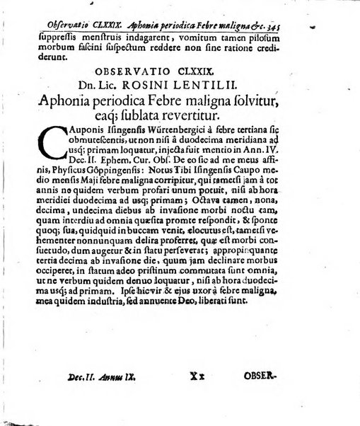 Miscellanea curiosa medico-physica Academiae naturae curiosorum sive ephemeridum medico-physicarum Germanicarum..