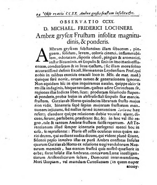 Miscellanea curiosa medico-physica Academiae naturae curiosorum sive ephemeridum medico-physicarum Germanicarum..