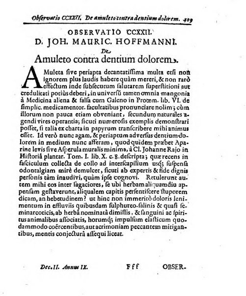 Miscellanea curiosa medico-physica Academiae naturae curiosorum sive ephemeridum medico-physicarum Germanicarum..