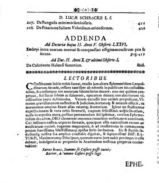 Miscellanea curiosa medico-physica Academiae naturae curiosorum sive ephemeridum medico-physicarum Germanicarum..