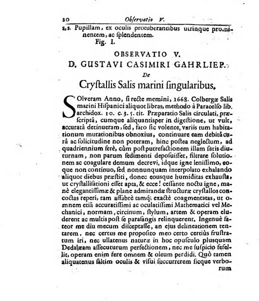 Miscellanea curiosa medico-physica Academiae naturae curiosorum sive ephemeridum medico-physicarum Germanicarum..