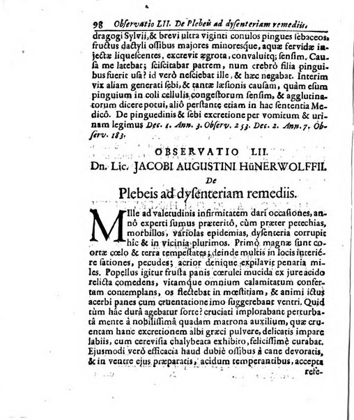 Miscellanea curiosa medico-physica Academiae naturae curiosorum sive ephemeridum medico-physicarum Germanicarum..