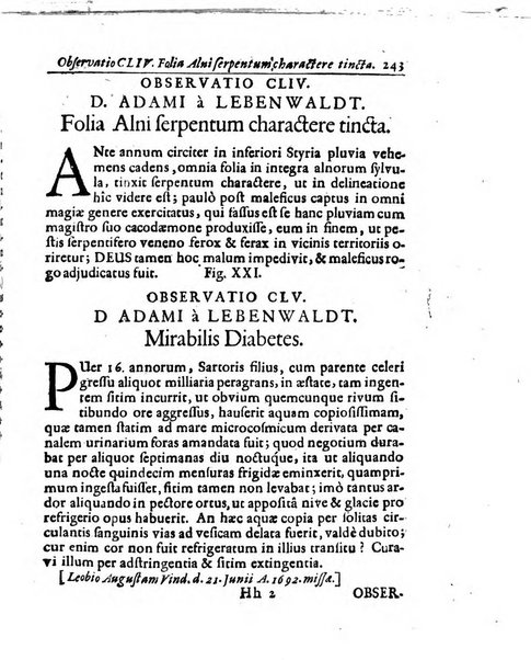 Miscellanea curiosa medico-physica Academiae naturae curiosorum sive ephemeridum medico-physicarum Germanicarum..