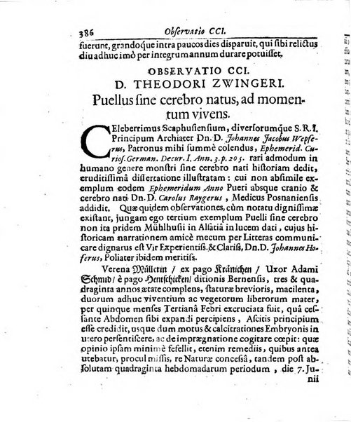 Miscellanea curiosa medico-physica Academiae naturae curiosorum sive ephemeridum medico-physicarum Germanicarum..