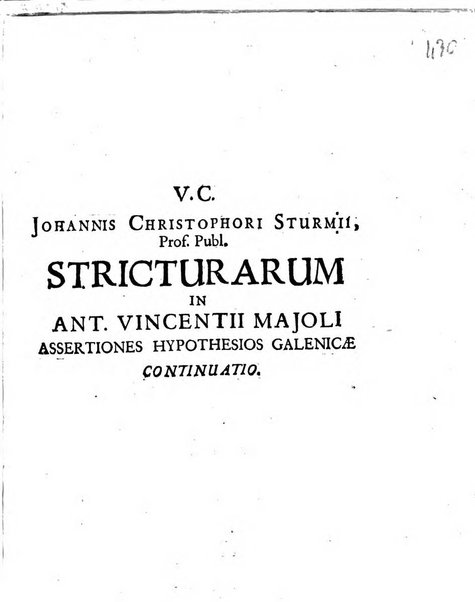 Miscellanea curiosa medico-physica Academiae naturae curiosorum sive ephemeridum medico-physicarum Germanicarum..