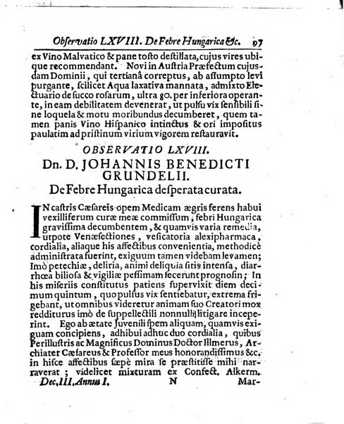 Miscellanea curiosa medico-physica Academiae naturae curiosorum sive ephemeridum medico-physicarum Germanicarum..