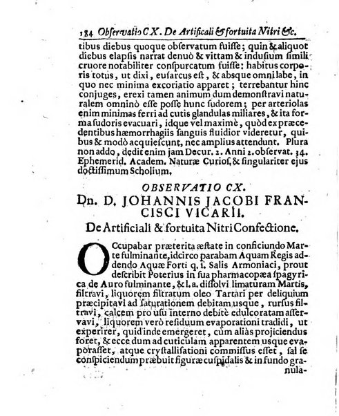 Miscellanea curiosa medico-physica Academiae naturae curiosorum sive ephemeridum medico-physicarum Germanicarum..