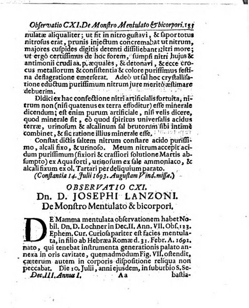 Miscellanea curiosa medico-physica Academiae naturae curiosorum sive ephemeridum medico-physicarum Germanicarum..