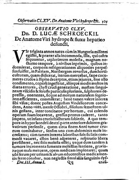 Miscellanea curiosa medico-physica Academiae naturae curiosorum sive ephemeridum medico-physicarum Germanicarum..