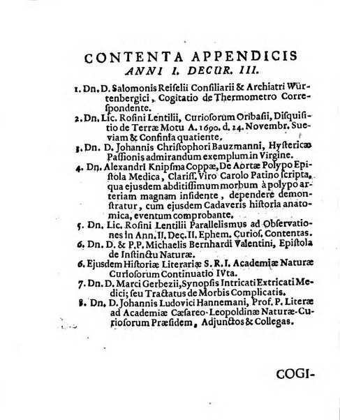 Miscellanea curiosa medico-physica Academiae naturae curiosorum sive ephemeridum medico-physicarum Germanicarum..