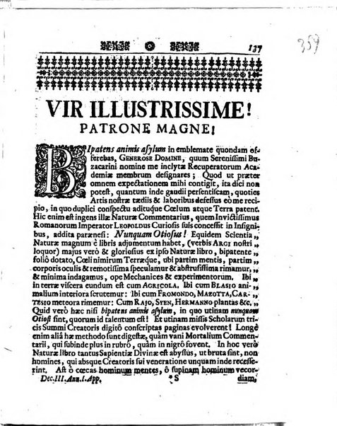 Miscellanea curiosa medico-physica Academiae naturae curiosorum sive ephemeridum medico-physicarum Germanicarum..