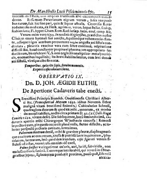 Miscellanea curiosa medico-physica Academiae naturae curiosorum sive ephemeridum medico-physicarum Germanicarum..