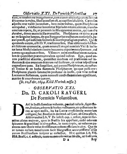 Miscellanea curiosa medico-physica Academiae naturae curiosorum sive ephemeridum medico-physicarum Germanicarum..