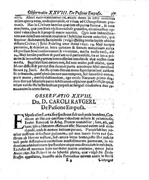 Miscellanea curiosa medico-physica Academiae naturae curiosorum sive ephemeridum medico-physicarum Germanicarum..