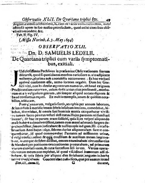 Miscellanea curiosa medico-physica Academiae naturae curiosorum sive ephemeridum medico-physicarum Germanicarum..