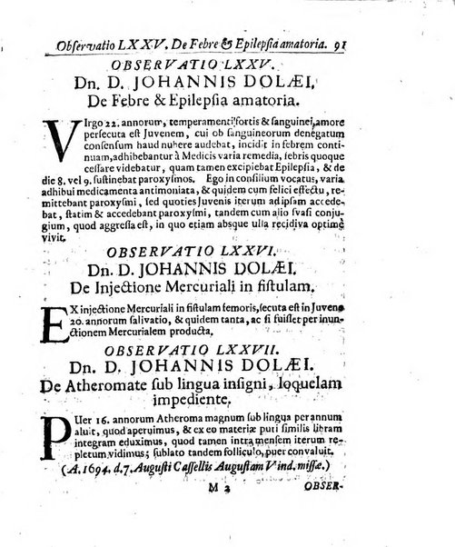 Miscellanea curiosa medico-physica Academiae naturae curiosorum sive ephemeridum medico-physicarum Germanicarum..