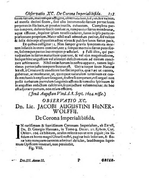 Miscellanea curiosa medico-physica Academiae naturae curiosorum sive ephemeridum medico-physicarum Germanicarum..