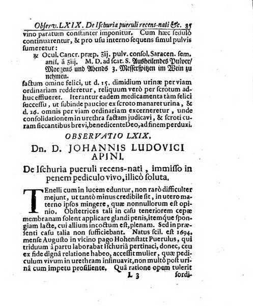 Miscellanea curiosa medico-physica Academiae naturae curiosorum sive ephemeridum medico-physicarum Germanicarum..