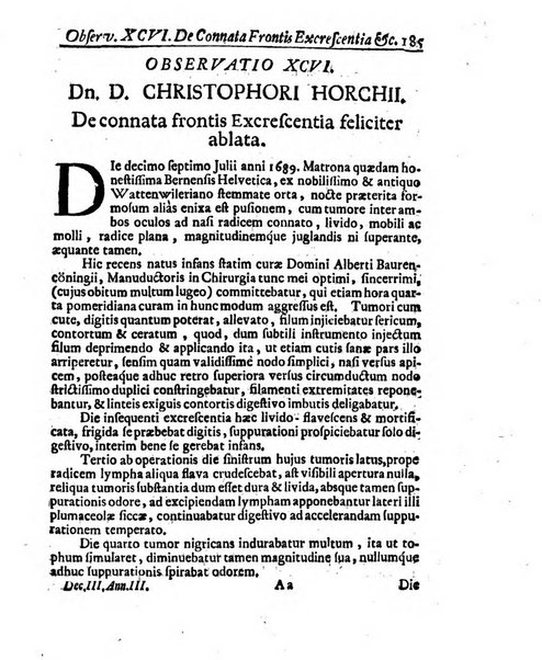 Miscellanea curiosa medico-physica Academiae naturae curiosorum sive ephemeridum medico-physicarum Germanicarum..