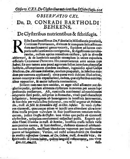 Miscellanea curiosa medico-physica Academiae naturae curiosorum sive ephemeridum medico-physicarum Germanicarum..