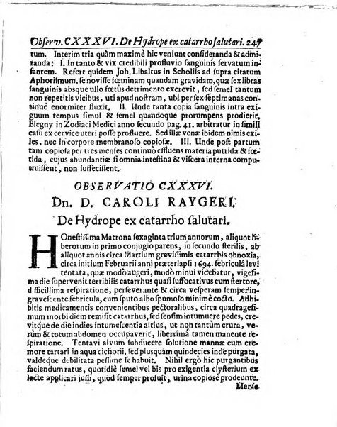 Miscellanea curiosa medico-physica Academiae naturae curiosorum sive ephemeridum medico-physicarum Germanicarum..