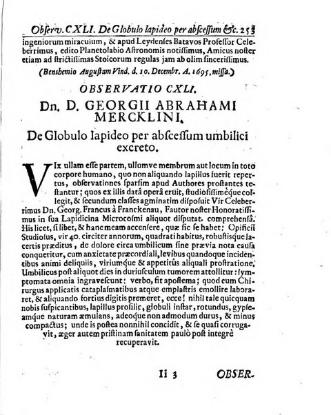 Miscellanea curiosa medico-physica Academiae naturae curiosorum sive ephemeridum medico-physicarum Germanicarum..