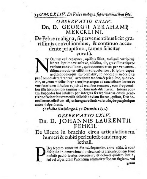 Miscellanea curiosa medico-physica Academiae naturae curiosorum sive ephemeridum medico-physicarum Germanicarum..