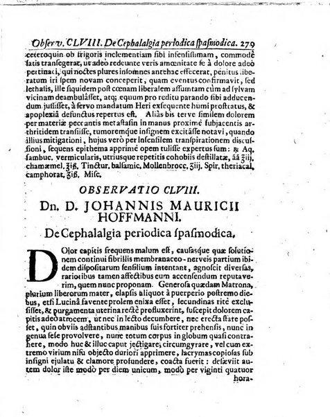 Miscellanea curiosa medico-physica Academiae naturae curiosorum sive ephemeridum medico-physicarum Germanicarum..