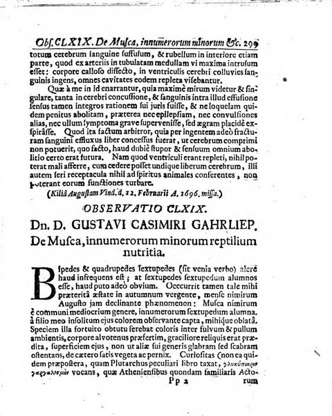 Miscellanea curiosa medico-physica Academiae naturae curiosorum sive ephemeridum medico-physicarum Germanicarum..