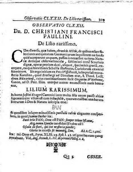 Miscellanea curiosa medico-physica Academiae naturae curiosorum sive ephemeridum medico-physicarum Germanicarum..