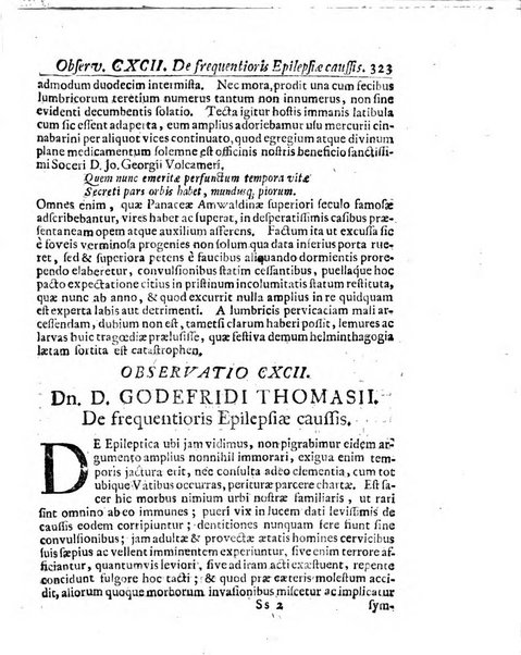 Miscellanea curiosa medico-physica Academiae naturae curiosorum sive ephemeridum medico-physicarum Germanicarum..