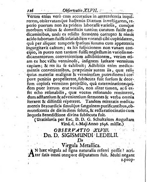 Miscellanea curiosa medico-physica Academiae naturae curiosorum sive ephemeridum medico-physicarum Germanicarum..