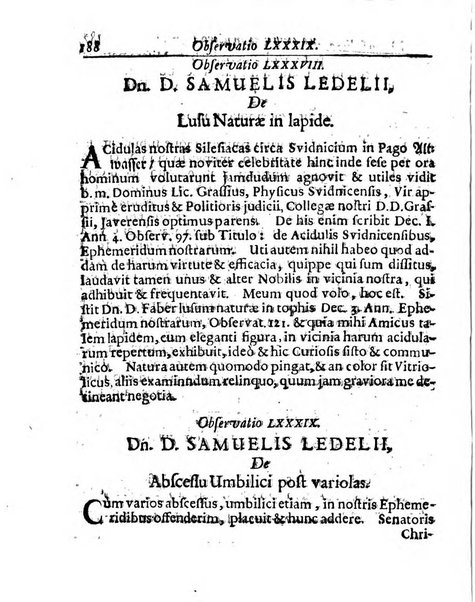 Miscellanea curiosa medico-physica Academiae naturae curiosorum sive ephemeridum medico-physicarum Germanicarum..