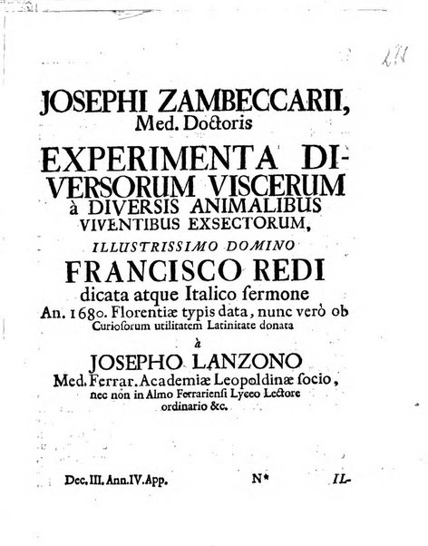 Miscellanea curiosa medico-physica Academiae naturae curiosorum sive ephemeridum medico-physicarum Germanicarum..