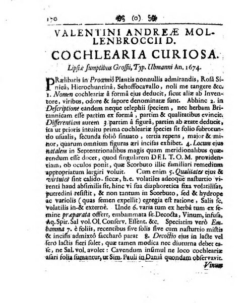 Miscellanea curiosa medico-physica Academiae naturae curiosorum sive ephemeridum medico-physicarum Germanicarum..