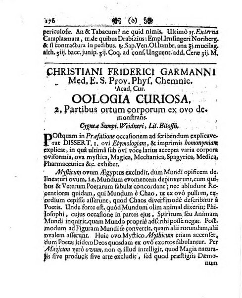 Miscellanea curiosa medico-physica Academiae naturae curiosorum sive ephemeridum medico-physicarum Germanicarum..