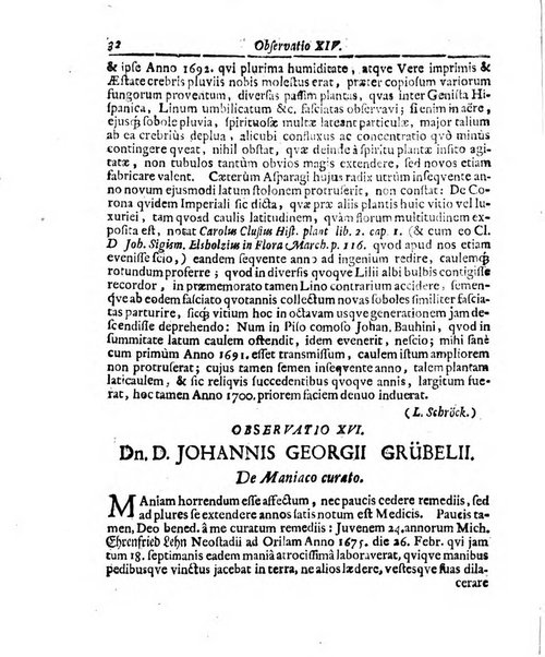 Miscellanea curiosa medico-physica Academiae naturae curiosorum sive ephemeridum medico-physicarum Germanicarum..