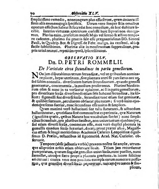 Miscellanea curiosa medico-physica Academiae naturae curiosorum sive ephemeridum medico-physicarum Germanicarum..