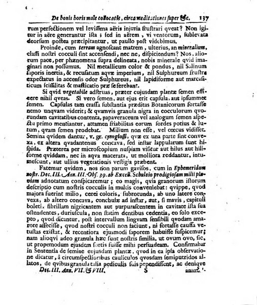 Miscellanea curiosa medico-physica Academiae naturae curiosorum sive ephemeridum medico-physicarum Germanicarum..