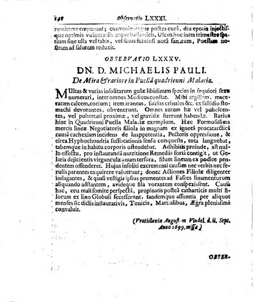 Miscellanea curiosa medico-physica Academiae naturae curiosorum sive ephemeridum medico-physicarum Germanicarum..