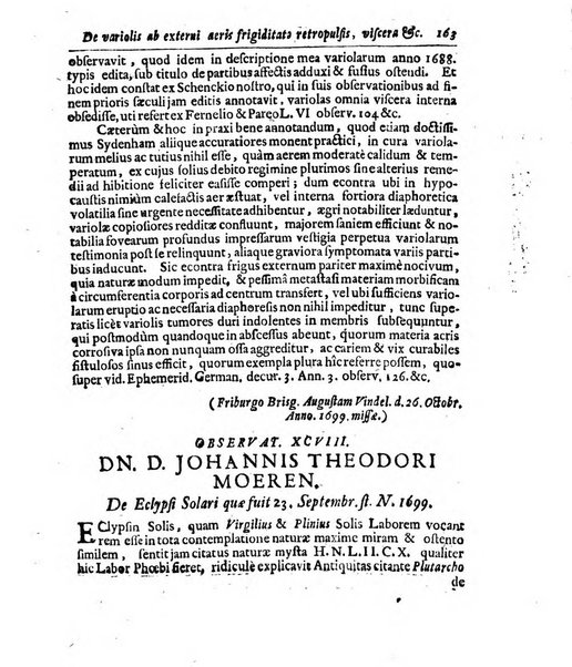 Miscellanea curiosa medico-physica Academiae naturae curiosorum sive ephemeridum medico-physicarum Germanicarum..