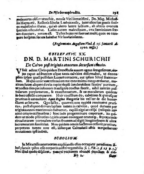 Miscellanea curiosa medico-physica Academiae naturae curiosorum sive ephemeridum medico-physicarum Germanicarum..