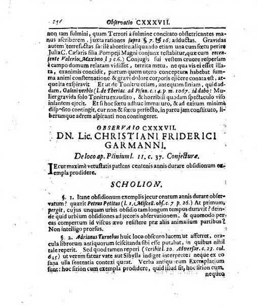 Miscellanea curiosa medico-physica Academiae naturae curiosorum sive ephemeridum medico-physicarum Germanicarum..