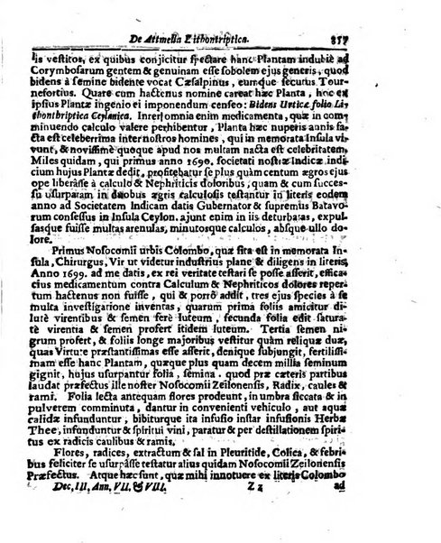 Miscellanea curiosa medico-physica Academiae naturae curiosorum sive ephemeridum medico-physicarum Germanicarum..