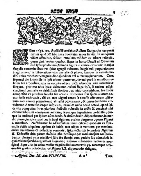 Miscellanea curiosa medico-physica Academiae naturae curiosorum sive ephemeridum medico-physicarum Germanicarum..