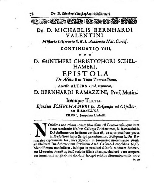 Miscellanea curiosa medico-physica Academiae naturae curiosorum sive ephemeridum medico-physicarum Germanicarum..