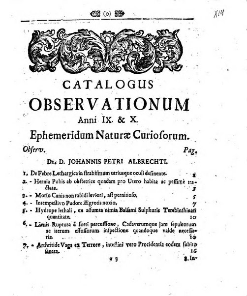 Miscellanea curiosa medico-physica Academiae naturae curiosorum sive ephemeridum medico-physicarum Germanicarum..