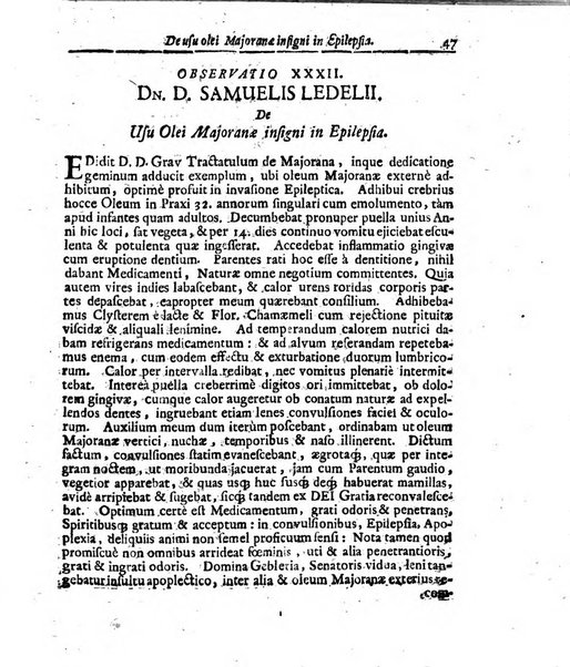 Miscellanea curiosa medico-physica Academiae naturae curiosorum sive ephemeridum medico-physicarum Germanicarum..