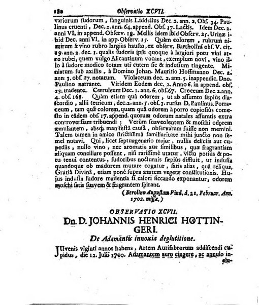 Miscellanea curiosa medico-physica Academiae naturae curiosorum sive ephemeridum medico-physicarum Germanicarum..