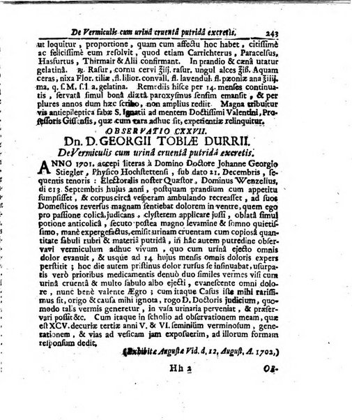 Miscellanea curiosa medico-physica Academiae naturae curiosorum sive ephemeridum medico-physicarum Germanicarum..